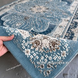 Турецкий Ковер Для гостиной New дизайн 82 Синий